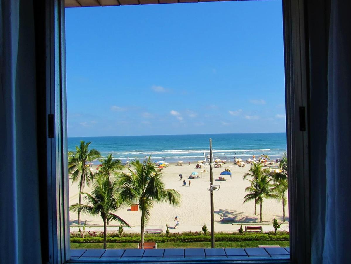 Apto Pe Na Areia Com Vista Para O Mar E Wifi Praia Grande  Exterior photo